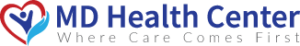 MD Health Center Lahore - Wide Logo