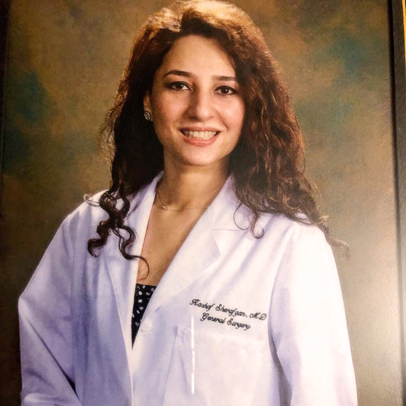 Dr. Kashaf Sherafgan, Surgeon at MD Health Center, Lahore